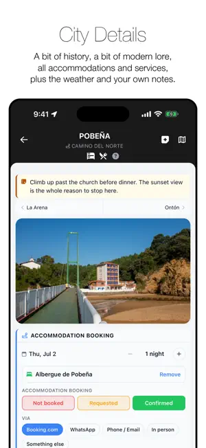 Wise Pilgrim Camino del Norte screenshot 3