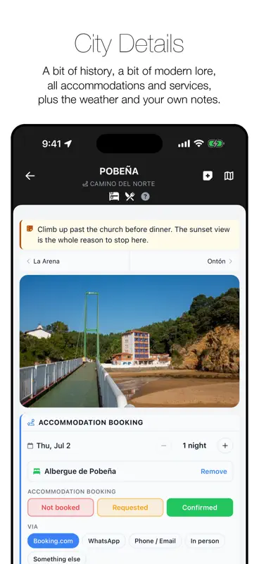 Wise Pilgrim Camino del Norte screenshot 3 of 10