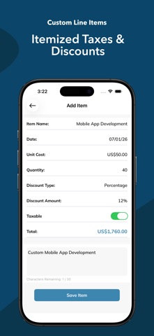 InvoiCraft: Invoice & Estimate Screenshot 6 of 10