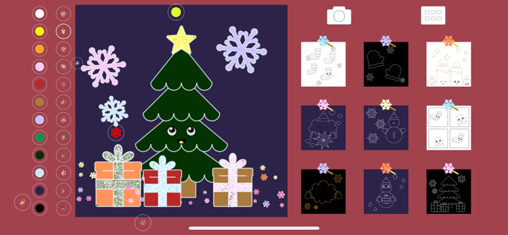 Christmas Coloring Kid Toddler screenshot 3