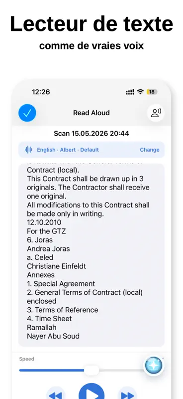 Scanner Traducteur et Document screenshot 9 of 10