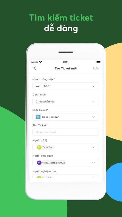 BizTicket: Giải Pháp Ticket screenshot-4