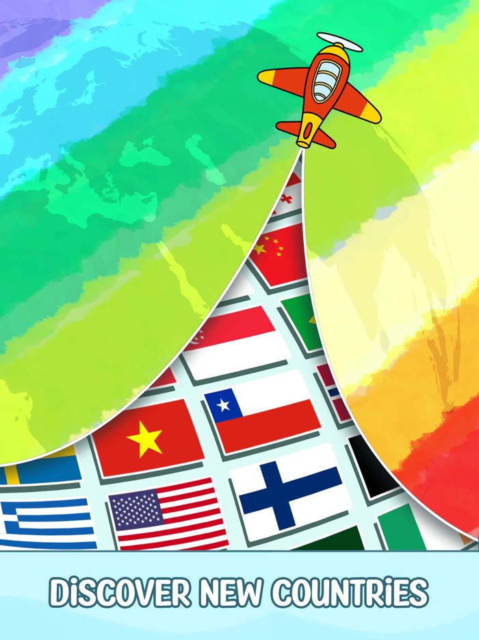 Flag Painting Puzzle Game