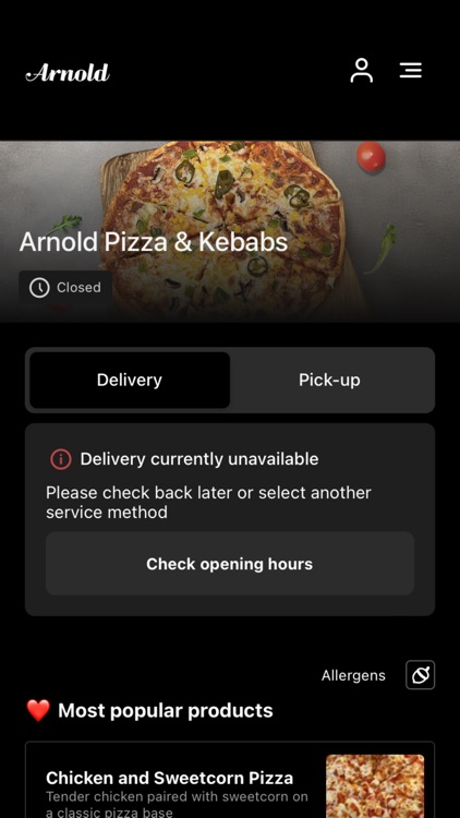 Arnold Pizza & Kebabs