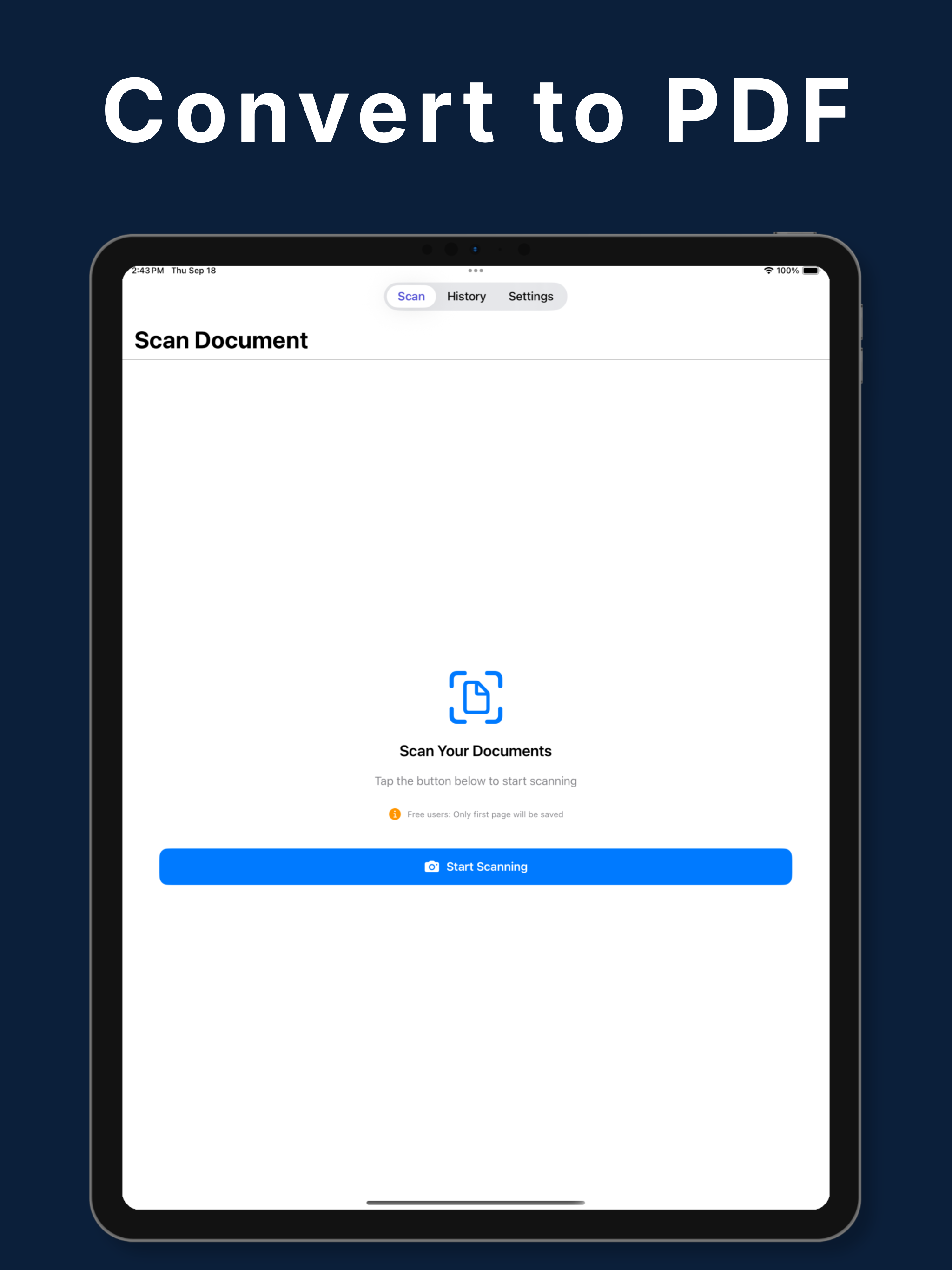 The PDF Converter-Photo to PDF