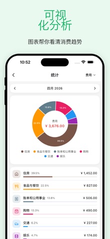 预算记账：支出管理 screenshot