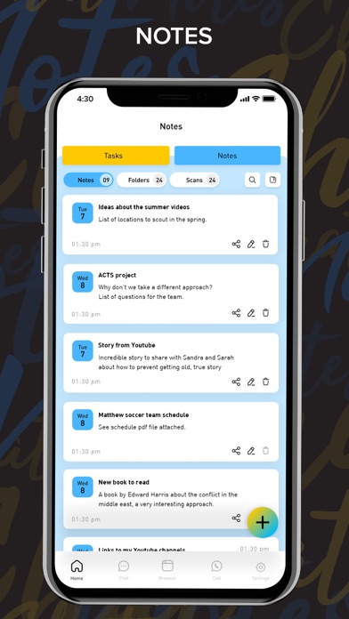 NotesNChat Screenshot