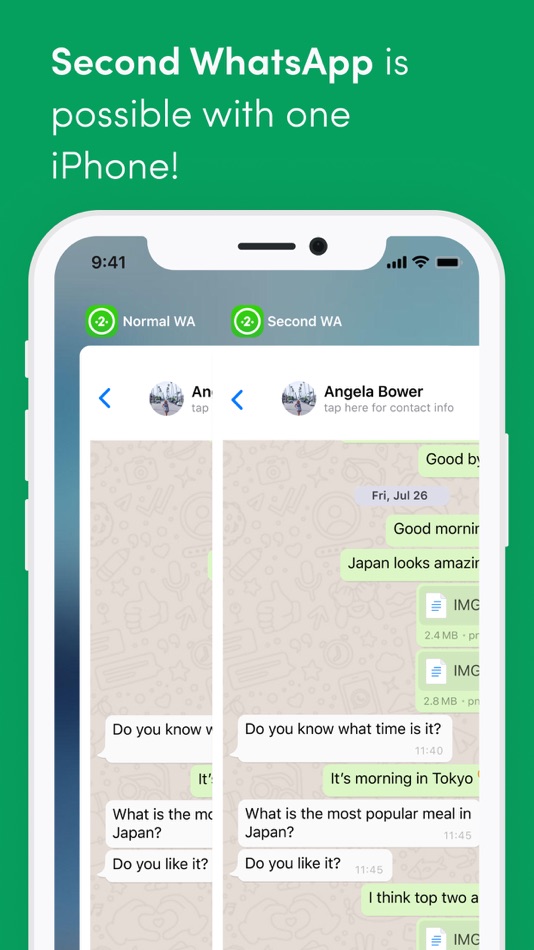 #2. Messenger Plus for WhatsApp (iOS) Podle: Wistrapp
