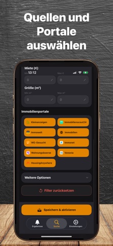 Hamburg Apartment Rent Finder iPhone screenshot