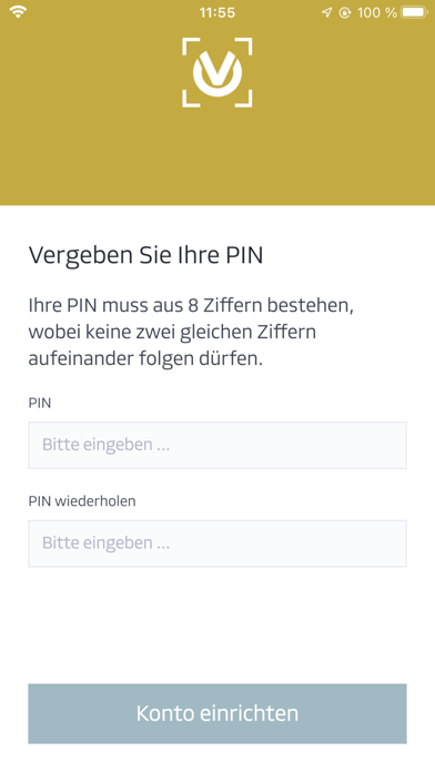 DVAG MeinPass Screenshot