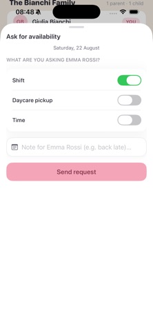 HappySitting: Babysitter Hours iPhone screenshot