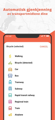 Reisedag screenshot