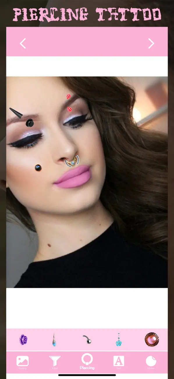 Screenshot #1 pour Piercing On Body - Jewelry