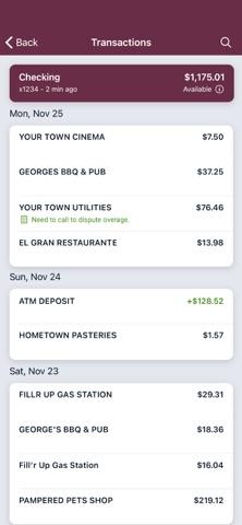 App screenshot
