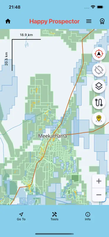 Happy Prospector: Offline Maps screenshot 1 of 9