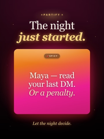 Partify: Fun Party Games iPad screenshot
