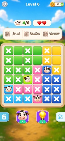 Moo Blitz: Cow Logic Puzzle screenshot