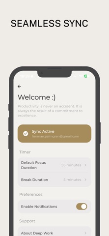 PomoJava - Deep Work Timer screenshot