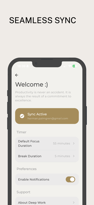 PomoJava - Deep Work Timer Screenshot 5 of 5