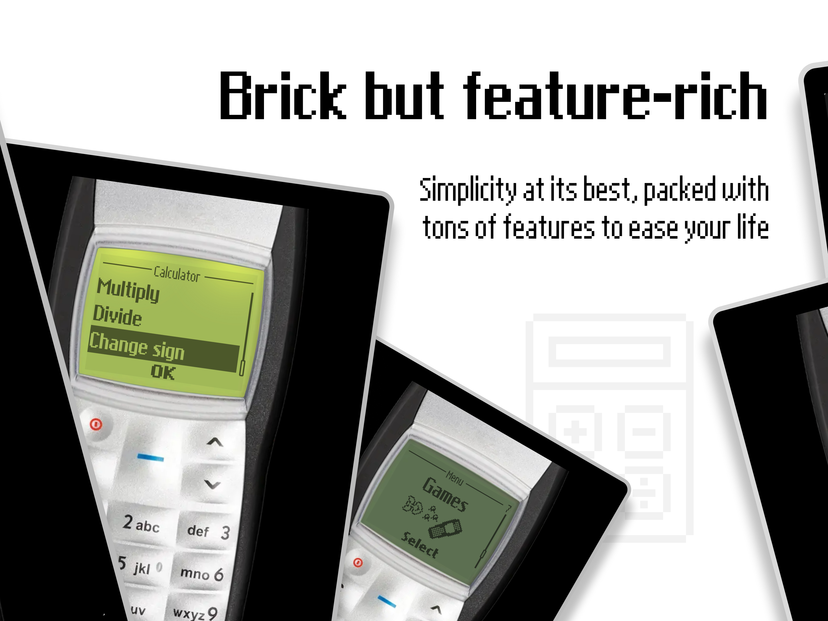 Brick 1100: your retro phone
