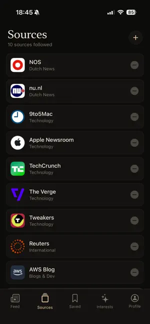 Plume News screenshot 3