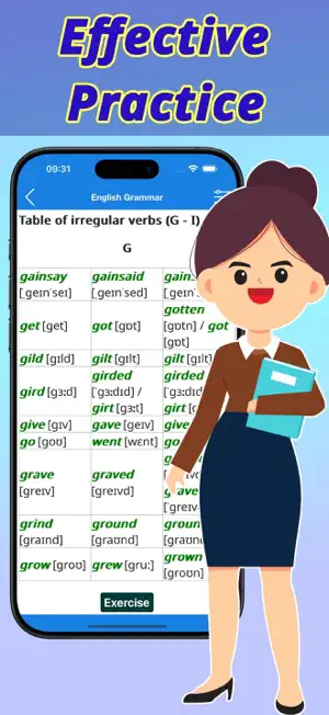 Learn English course: Verbs screenshot 4