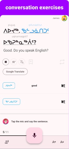 Inuktut - Listening Speaking iPhone screenshot