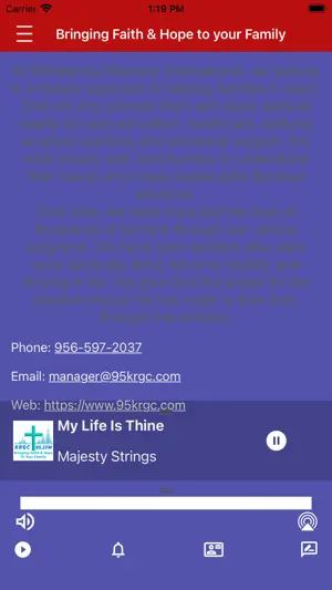 95 KRGC Radio screenshot 3