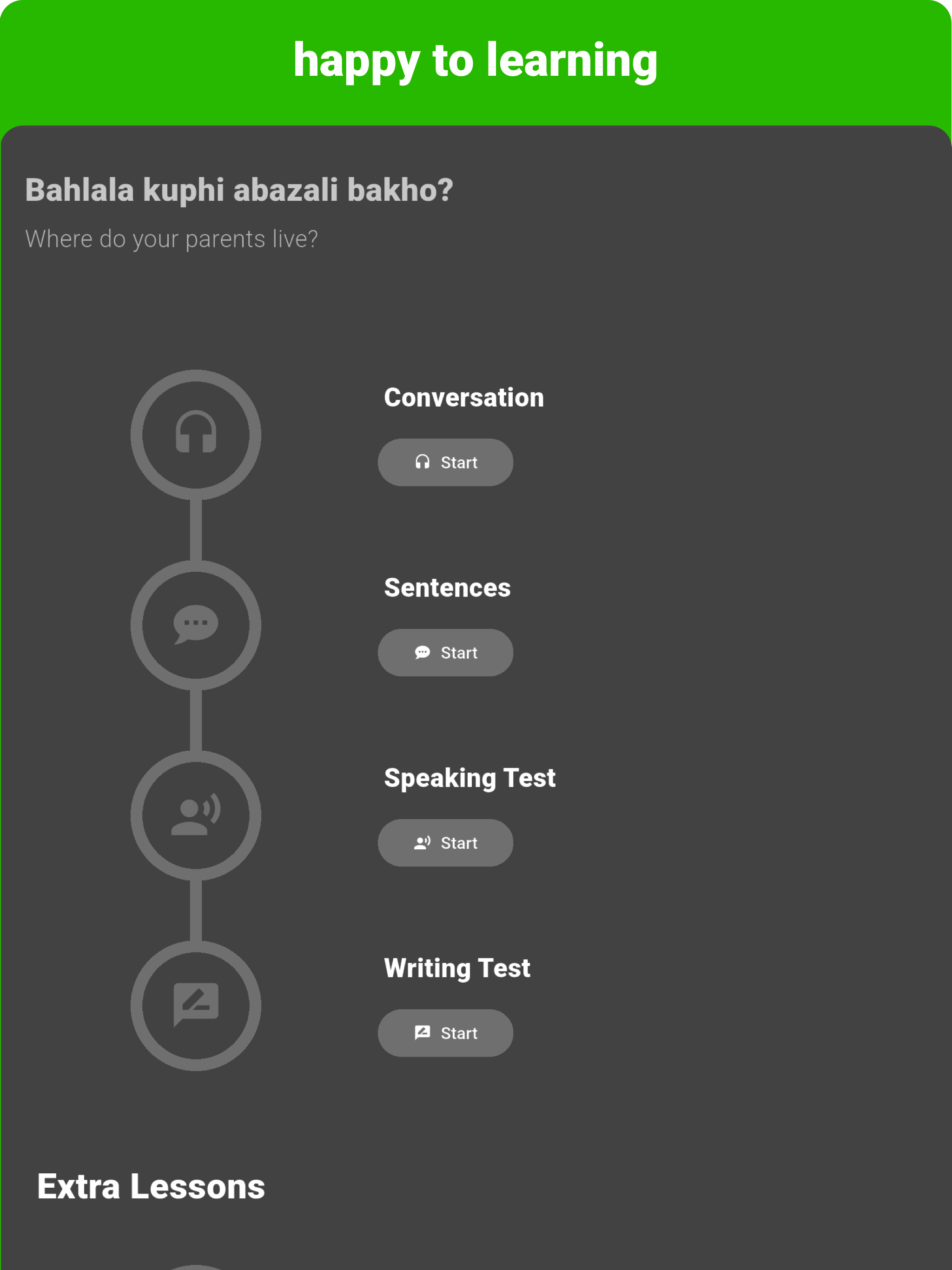 Zulu - Listening Speaking
