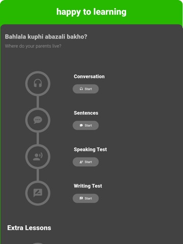 Zulu - Listening Speaking iPad screenshot