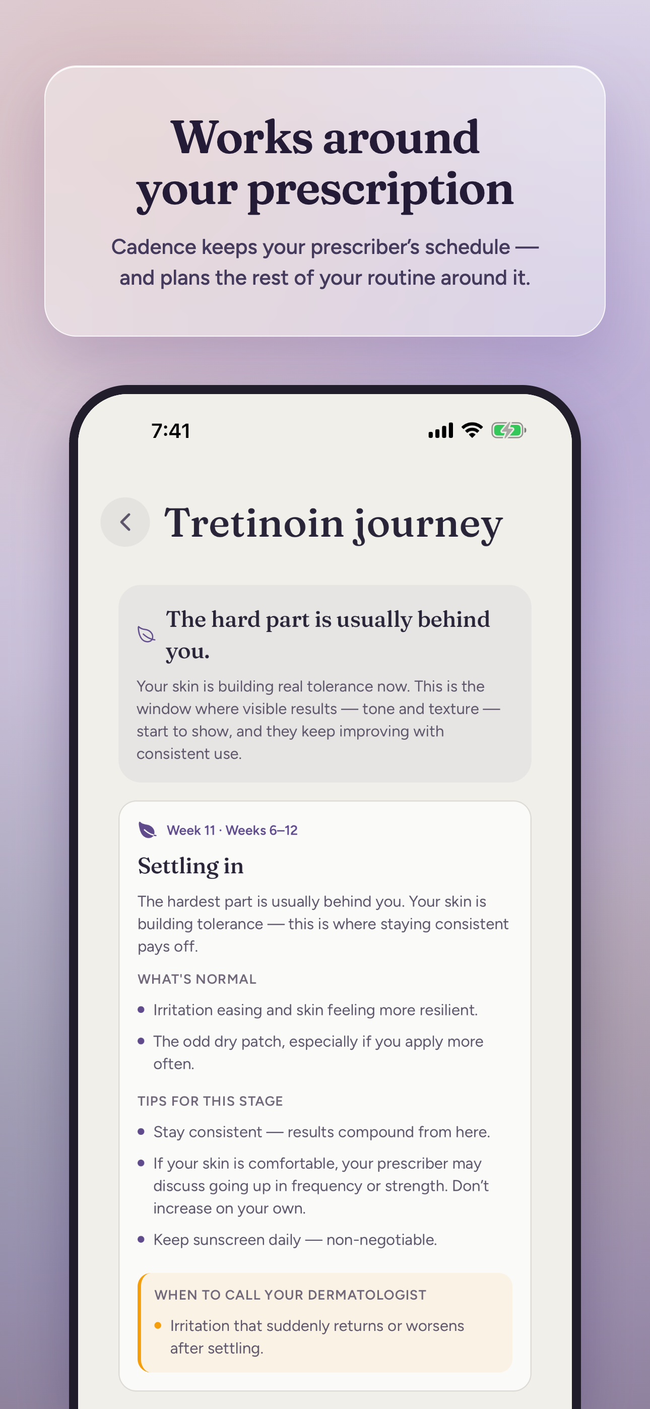 Cadence: Skincare screenshot 7