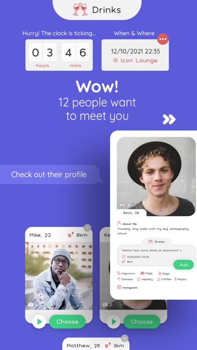 Glaries - Dating App Screenshot