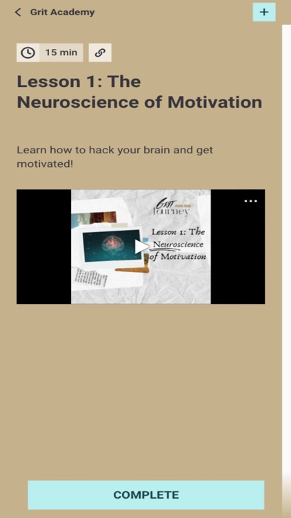 Grit for the Journey