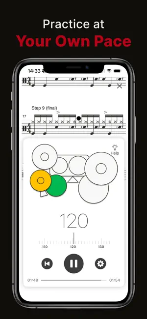Pocket Drums: Drum Practice screenshot 3