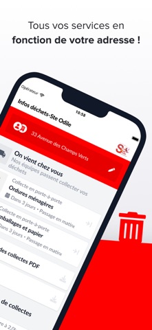 Infos Déchets - Ste Odile screenshot