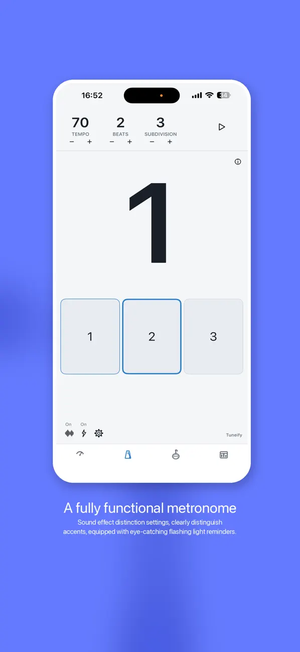 Screenshot #3 pour Tuneify - Pocket Pitch Master