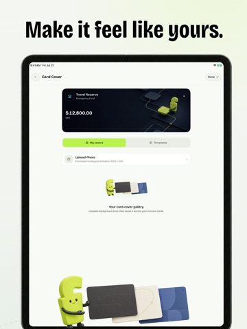 Fint: Budget & Expense Tracker iPad screenshot
