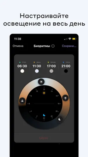 Скриншот Свет Яндекс Фабрики на iPhone 9