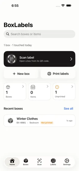 BoxLabels screenshot 3