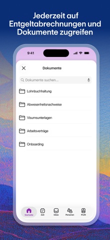 Personio: HR für unterwegs iPhone screenshot 5
