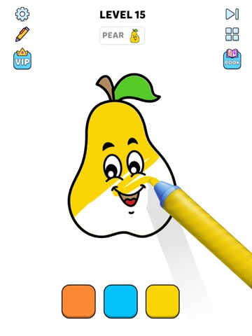 Coloring Games Draw & Relax iPad screenshot