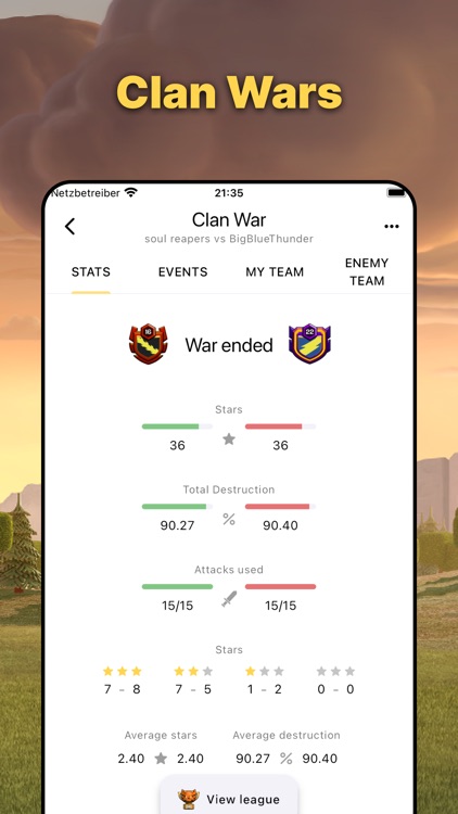 War Report for Clash of Clans screenshot-4