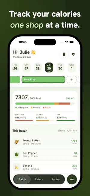 Batch: Meal Prep Tracker screenshot 1