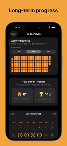 Habit Tracker EasyHabits Screenshot 8 of 10