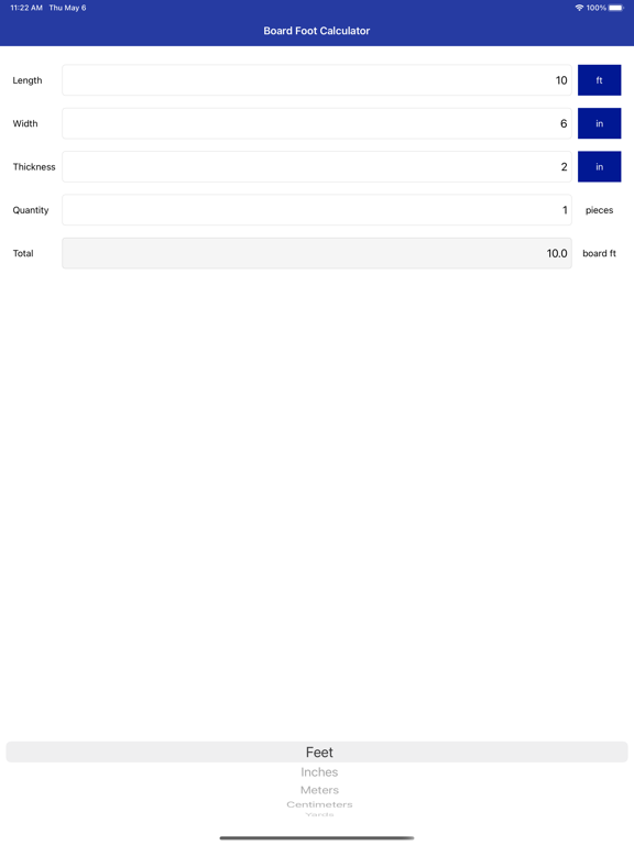 Screenshot #5 pour Board Foot Calculator Pro