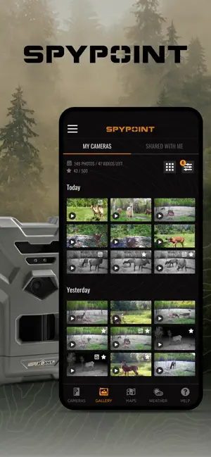 SPYPOINT iPhone screenshot 1