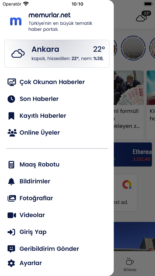 #2. Memurlar.net: Maaş, Ilan, Kamu (iOS) By: MN Yazilim