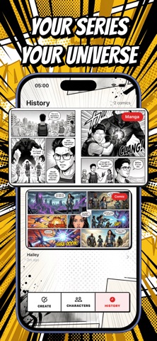 Comic Book Maker, Manga: RYU Screenshot 4 of 6