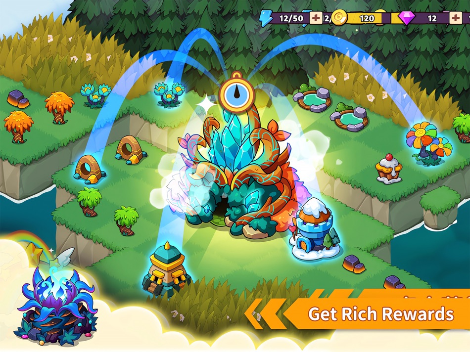 #4. Merge Beans (iOS) Podle: LT Fun Inc.