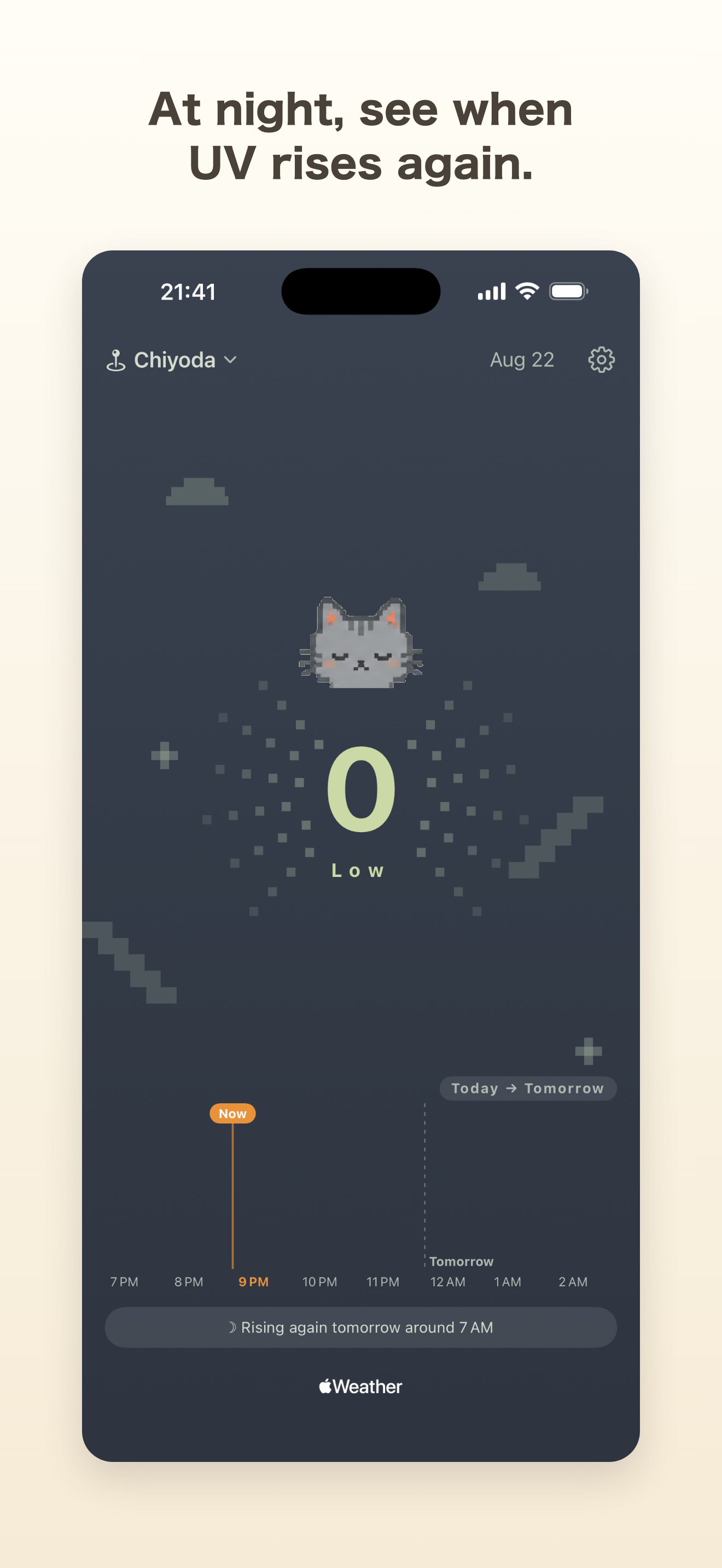UV neko: UV Index Forecast screenshot 4
